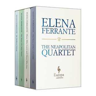 进口原版 英文原版 The Neapolitan Quartet by Elena Ferrante Boxed Set 埃莱娜费兰特 那不勒斯四部曲套装 英文版 进口英语