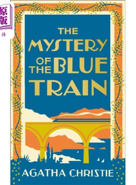 进口原版 *阿加莎 克里斯蒂 蓝色列车之谜 豪华精装 Poirot The Mystery Of The Blue Train Special Edition   Harper Collins UK