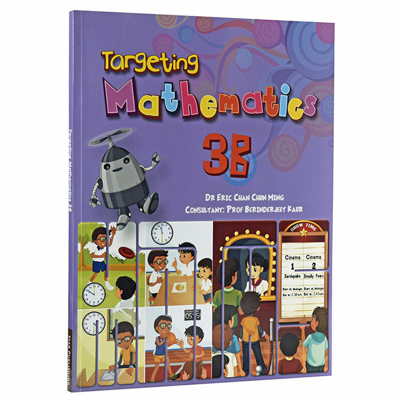 进口原版 *【新加坡数学教材】Targeting Mathematics Textbook 3B 学生书   Star Publishing