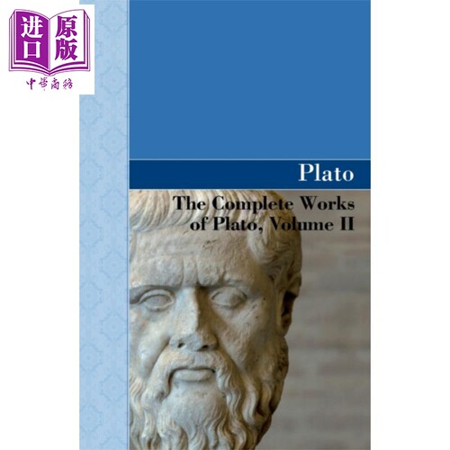 进口原版 *柏拉图全集2 英文原版 The Complete Works of Plato Volume II Plato   Akasha Classics