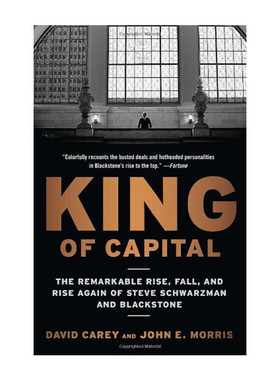 进口原版 资本之王(私募之王黑石集团成长史)  King of Capital: The Remarkable Rise, Fall, and Rise Again of Steve Schwar