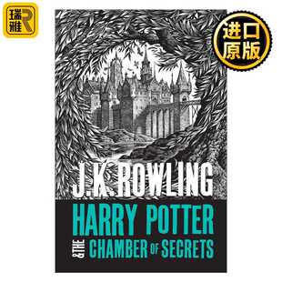 成人封面版 Harry Potter Chamber Secrets and 进口原版 Bloomsbury 哈2 哈利波特与密室 the