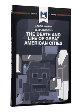 进口原版 *对简雅各布斯的美国大城市的死与生的分析 An Analysis of Death and Life of Great American Cities   Macat Library