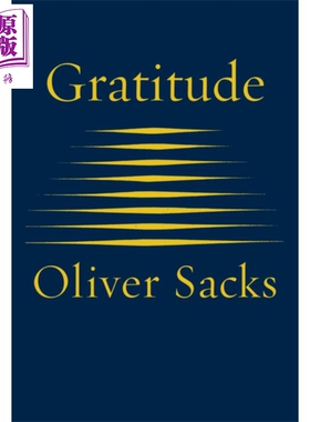 进口原版 *奥利弗·萨克斯：感恩 英文原版 Gratitude Oliver Sacks 散文随笔   Picador UK