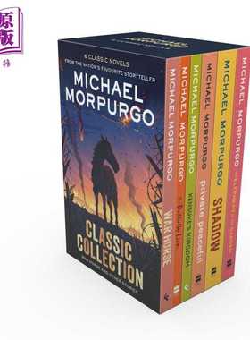 进口原版 *Michael Morpurgo战马作者6册套装 Michael Morpurgo 6-Copy Slipcase 英文原版小初文学 儿童小说 寓言   Harper Colli
