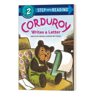 进口原版 Step into Reading 2 Corduroy Writes a Letter 灯芯绒写信 英文版 进口英语原版书籍 英文原版 Freeman, Don