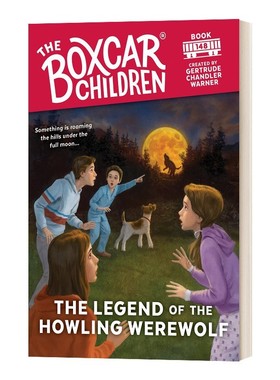 进口原版 The Legend of the Howling Werewolf 狼人的传说 棚车少年148 The Boxcar Children Mysteries 英文版 进口英语书籍