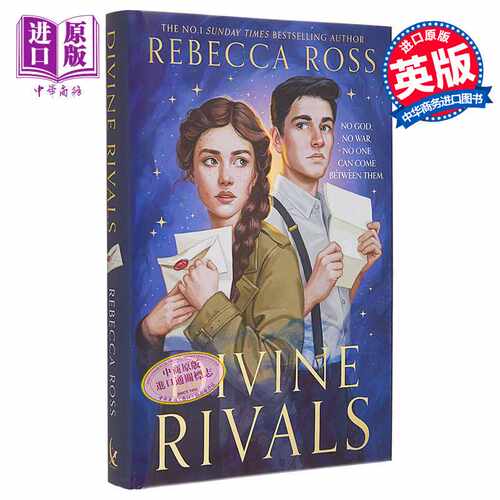 进口原版 *附魔信 卷一 神圣的竞争对手 Divine Rivals 英文原版 Rebecca Ross 青春爱情 爱情小说 奇幻 流行小说   Harper Collin