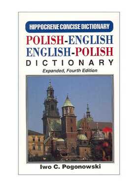 进口原版 原版 Polish-English English Polish Concise Dictionary 波兰语-英语双解简明词典 进口原版书籍   Hippocrene
