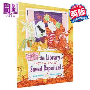 Library Lin Frances 图书馆 How the 不是王子 Prince Not 英文童书Wendy 进口原版 Saved 是如何拯救长发公主 Rapunzel