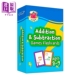 New CGP Flashcards for Coordinatio Ages 进口原版 Addition 适合8 Year 4年级 Subtraction 9岁 Games 加法和