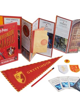 进口原版 瑞雅进口 Harry Potter Gryffindor Magic Artifacts from the Wizarding World 格兰芬多学院 魔法道具折叠书 进 Jod