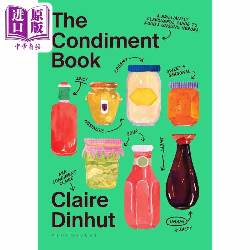 进口原版 *调味品书 Condiment Book 英文原版 Claire Dinhut   Bloomsbury UK