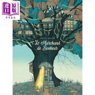 法文原版 进口原版 Editions Soma marchand 法语绘本 Cali bonheur Davide Marco Sarbacane 幸福贩卖商