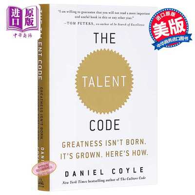 进口原版 *一万小时天才理论（精装）英文原版 The Talent Code: Greatness Isnt Born 自我提升 创造力   Bantam Dell