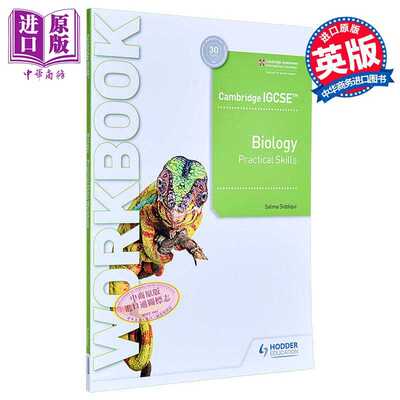 进口原版 *Cambridge IGCSE Biology Practical Skills Workbook 剑桥IGCSE生物实践技能手册 英文原版进口图书   Hodder EdＵＣat