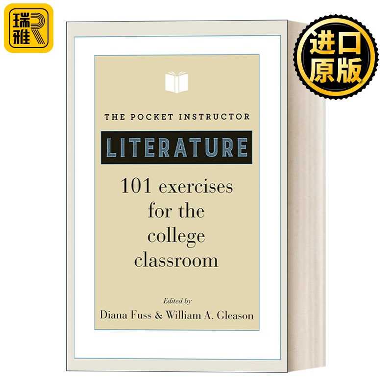 进口原版 英文原版 The Pocket InstrＵＣtor Literature 大学文学教师教学设计集口袋手册 含101个成功教案 Diana Fuss 英文版