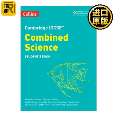 进口原版 英文原版 Collins Cambridge IGCSE Combined Science Student's Book 柯林斯剑桥国际初中综合科学学生用书 第二版
