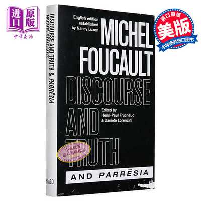 进口原版 *话语 真理与论直言 福柯 英文原版 Discourse and Truth and Parresia Michel FoＵＣault   Chicago