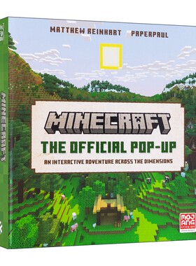进口原版 Official Minecraft Pop-Up 我的世界 官方立体书 精装收藏版   Farshore
