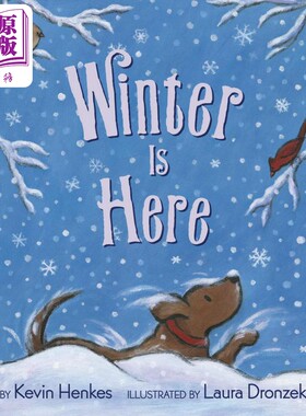 进口原版 *Kevin Henkes Winter Is Here 冬天到了 英文原版 进口图书 儿童绘本 故事图画书   Greenwillow Books
