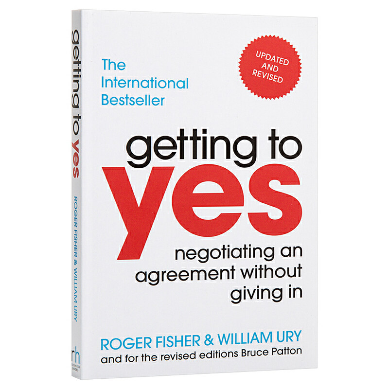 进口原版 *获得肯定 英文原版 Getting to yes by Roger Fisher 罗杰.费希尔 经管营销 商业与财富   Random House Business