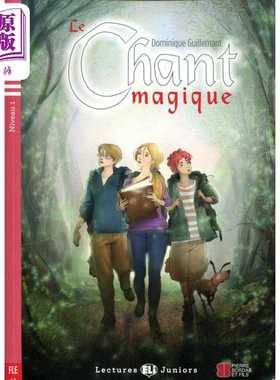 进口原版 *魔幻歌声ELI Teen Readers French A1: Le chant magique 含音频 法文原版 法语学习分级阅读读物READERS   ELI Publish