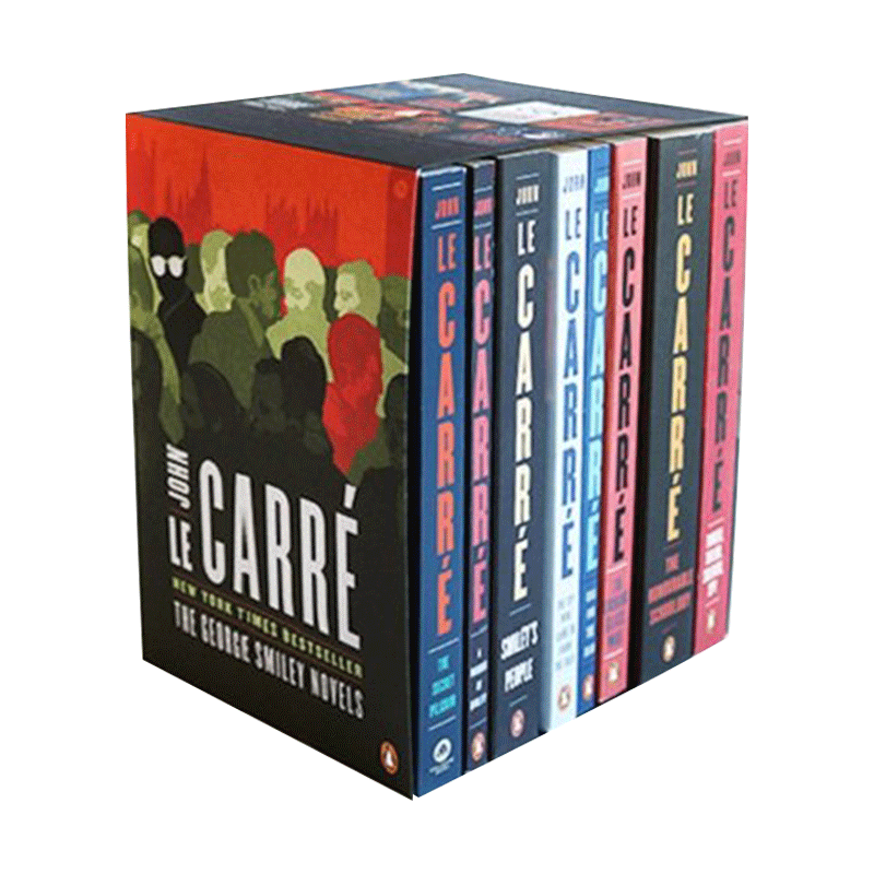 进口原版 George Smiley 8 Volume Box Set 乔治斯迈利小说8册盒装 英文原版 英文版 惊悚恐怖小说   Penguin