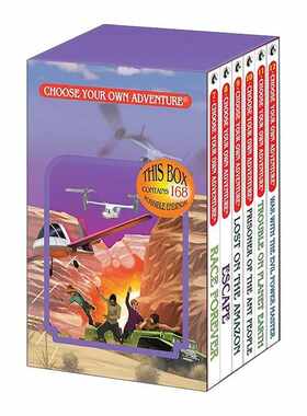 进口原版 英文原版 Choose Your Own Adventure 6-Book Boxed Set #2 惊险岔路口系列 7-12册盒装套装 英文版 进口英语原版书籍