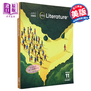 进口原版 *美国HMH Into Literature Student Edition Volume 1 Grade 11 中学高中文学学生书11年级上册 英语阅读 HMH