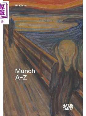 进口原版 *Edvard Munch A-Z 进口艺术 爱德华 蒙克 A到Z  Ulf Hatje Cantz Verlag