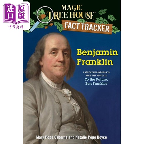 进口原版 *Magic Tree House Fact Tracker 41 Benjamin Franklin 树屋小百科41 英文原版进口图书小初文学英语   Random House US