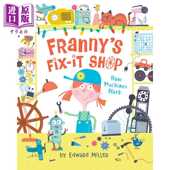 故事图画书 英文原版 爱护地球 Holiday Hous Frannys Shop Edward Miller 进口原版 维修店 儿童绘本 进口图书 Fix 弗兰妮