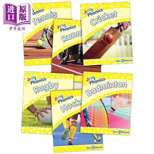 进口原版 *Jolly Phonics Readers Level 2 Our World 快乐自然拼读读物2级 我们的世界 手写体英式英语版 英文原版 Jolly Learn