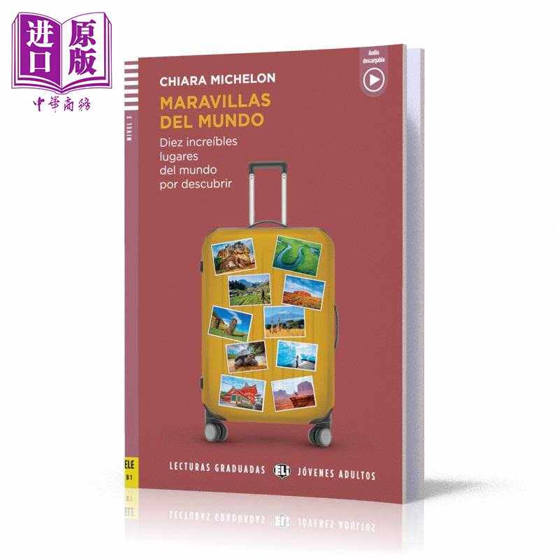 进口原版 *ELI 世界奇迹 MERAVILLAS DEL MUNDO 西班牙文原版 教材教辅用书 西班牙语学习 西语自学分级阅读读物   ELI Publishing