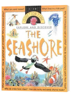 进口原版 探索与发现 海滨 Explore and Discover Seashore 英文原版 Angela Wilkes 儿童英语科普读物 英文版进口原版书籍