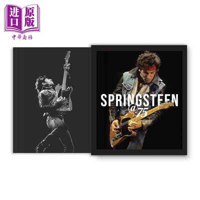 进口原版 *BrＵＣe Springsteen at 75 进口艺术 布鲁斯·斯普林斯汀：75   Motorbooks International