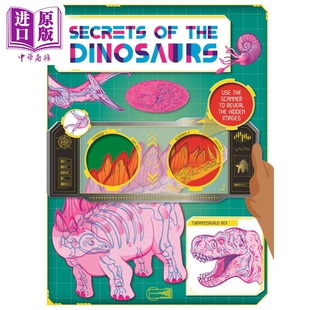 进口原版 Publishin 进口儿童 the Secrets Autumn 儿童科普绘本 恐龙 活动与玩具书 动物知识百科 Dinosaurs英文原版 探索