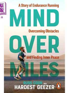 进口原版 *难对付的老家伙 奔跑非洲 马拉松 Hardest Geezer Mind over Miles 英文原版 Russ Cook   Ebury Press