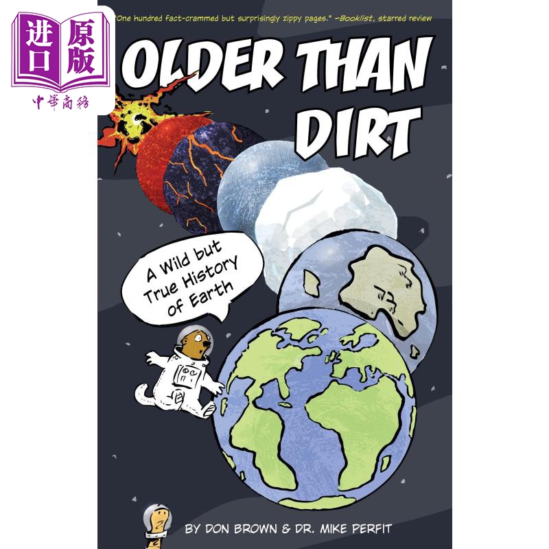 进口原版 *地球的自然历史 Older Than Dirt 英文原版 儿童科普绘本 地球科学知识百科图画书 精品儿童读物 进口科   Clarion Book