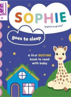 进口原版 *Vulli：Sophie Goes to Sleep 索菲要睡觉 英文原版 进口原版 1岁到3岁 儿童纸板书 Ruth Symons   Templar Publishing