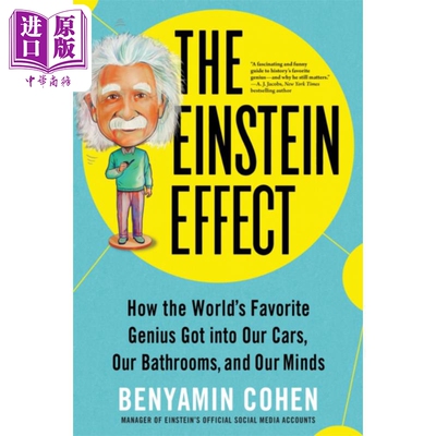 进口原版 *爱因斯坦效应 世界级天才如何进入我们的生活和* Einstein Effect 英文原版 Benyamin Cohen 科普读物   Sourcebooks
