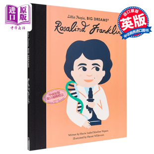 小人物大理想：罗莎琳德富兰克林 Little Rosalind 进口原版 英文原版 Frances Big Maria People Lin Dreams 童书 Franklin