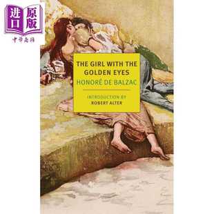 进口原版 Eyes 法国经典 英文原版 Honore Girl the Review New York The with Golden Balzac 文学作品 巴尔扎克 金眼女郎