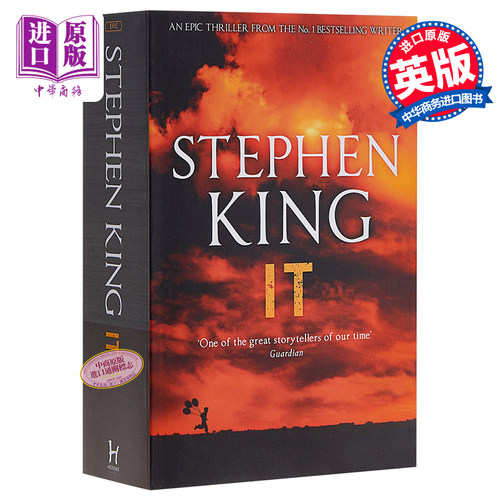 进口原版 *它 小丑回魂 It 英文原版 英文版 Stephen King 推理与惊悚小说 畅销书籍 史蒂芬.金   Hodder