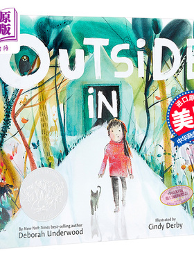 进口原版 *Outside In 凯迪克 由外而内 2021年凯迪克银奖 儿童亲子自然主题故事绘本 精装 英文原版   Houghton Mifflin Harcourt