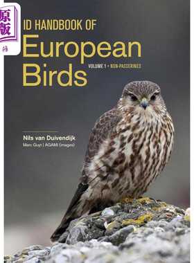 进口原版 *欧洲鸟类识别手册 ID Handbook of European Birds 英文原版 Nils van Duivendijk 科普读物   Princeton University