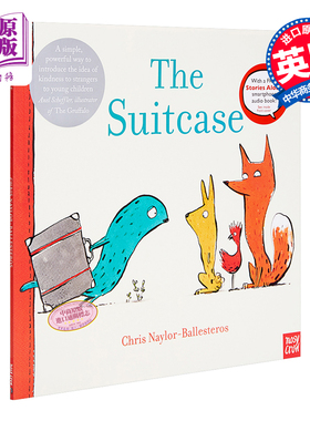 进口原版 *Chris Naylor-Ballesteros：行李箱 The Suitcase 凯特格林威奖 奥斯卡 精品绘本 行李箱里藏着什么 英文   Nosy Crow