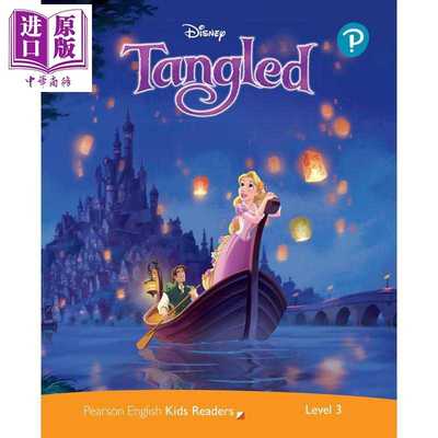进口原版 *英文原版 级别3 迪士尼儿童读物 魔发奇缘 含音频Level 3 Disney Kids Readers Tangled Pack Pearson En   Pearson