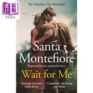 for Montefiore 等我 Wait Simon Schuster 进口原版 二战历史小说 英文原版 意大利女孩 布鲁克林 Santa 作者新作